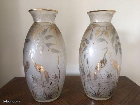 2 VASES ANCIENS DEBUT 20eme