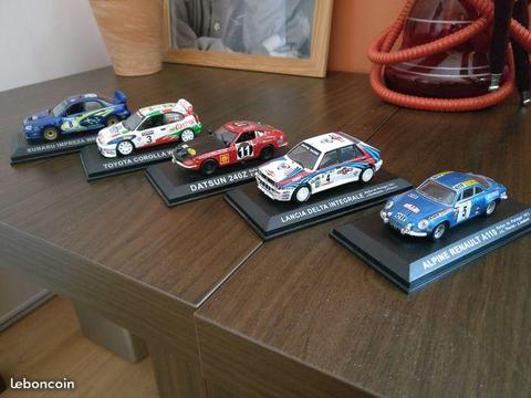 Voitures Rallye Miniature de collection