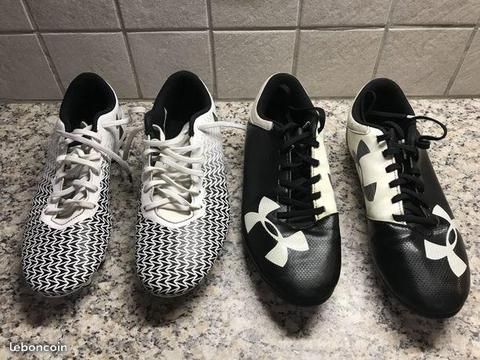Chaussure foot rugby under armour