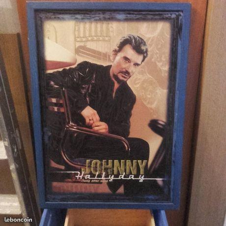 Cadre tableau Johnny Hallyday