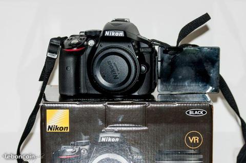Reflex Nikon D5300 + carte SD 16go + sac