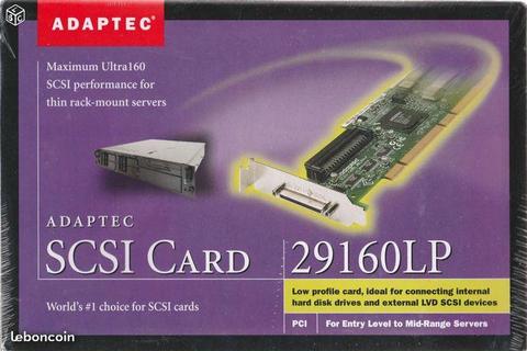 Carte contrôleur SCSI Adaptec 29160LP