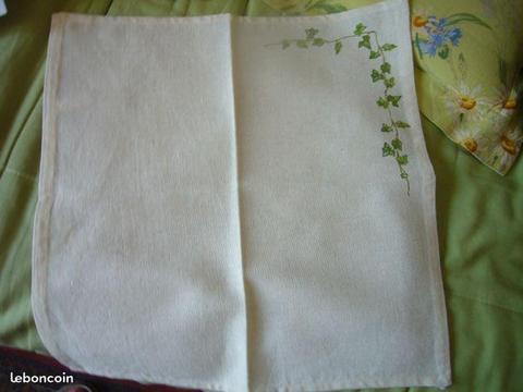 Sets de table et serviettes