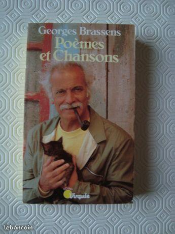 Livre brassens poemes et chansons 404 pages