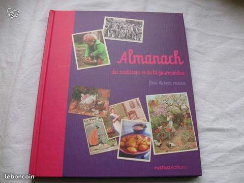 Almanach perpétuel, traditions gourmandise,NEUF