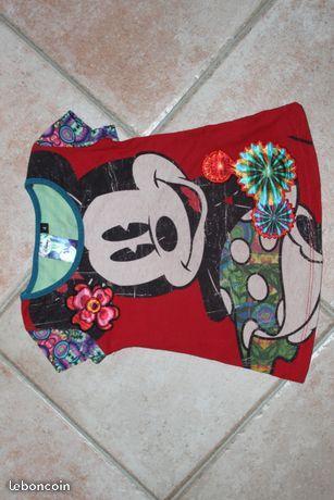 TShirt DESIGUAL DISNEY thème « Minnie » 4 Ans Exc