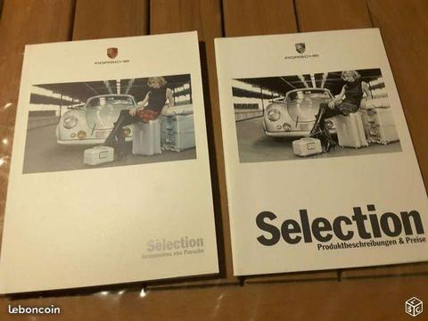 rv brochure porsche accessoires en allemand vélo