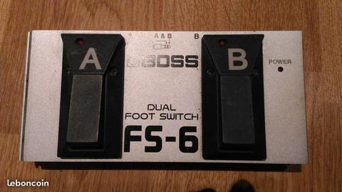 Pédale BOSS FS-6 dual footswitch