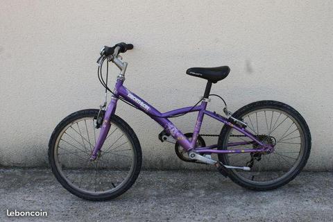 2 vélos 20 pouces filles