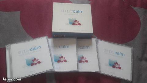 Coffret 4 cds Simply calm G31