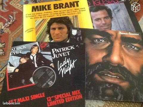 VINYLS 33 T - Vartan - Torr - Juvet - Brant