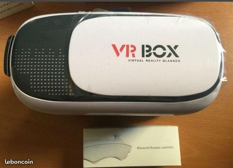 Casque VR-BOX (neuf), réalité virtuelle 360 °