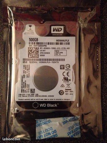 Disque Dur Western Digital Black HDD 500GB Neuf
