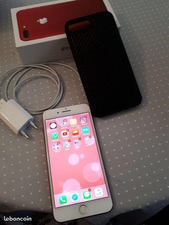 Iphone 7 plus red 128go