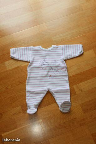 Pyjama bébé Petit Bateau 3 mois