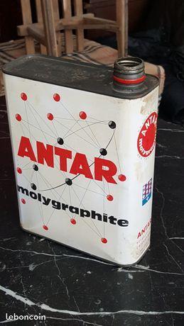 Ancien bidon d’huile ANTAR