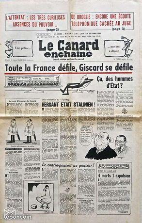 Le Canard enchainé 1980