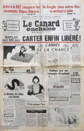Le Canard enchainé 1981