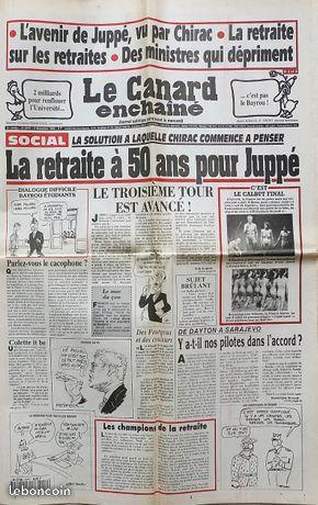 Le Canard enchainé 1995