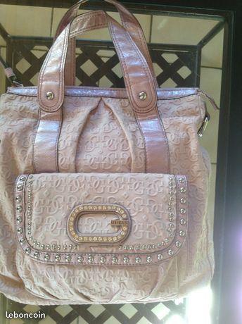 Guess .sac a main rose poudre'