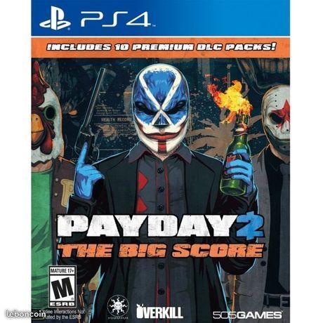 Jeu PS4 Payday 2 edition Big Score