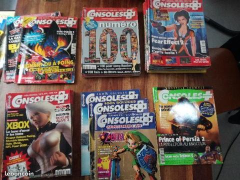 Lot de magazines Consoles + rétro