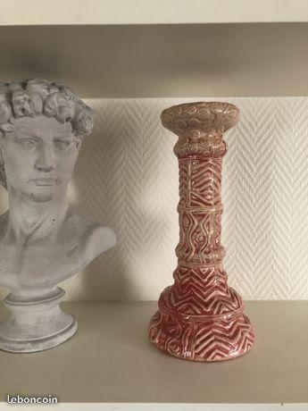 Petite colonne-candélabre porcelaine ZARA HOME