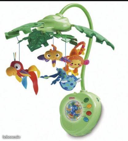 Mobile musical bébé feuilles magiques Fisher price