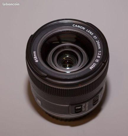 CANON 24mm f2.8 is usm + filtres