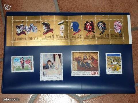 Lot timbres de collection neufs divers