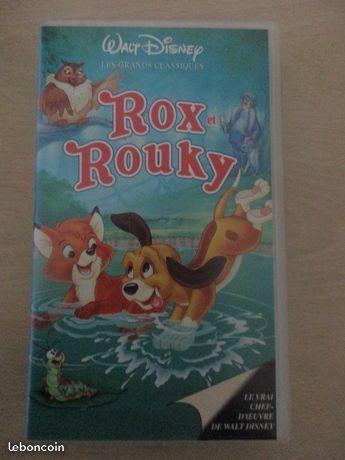 Dessin animé Rox et Rouky (VHS)
