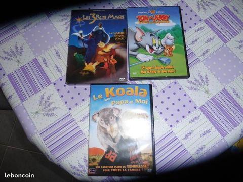 3 DVD pour enfant