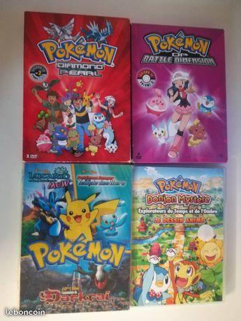 Lots de dvd pokemon