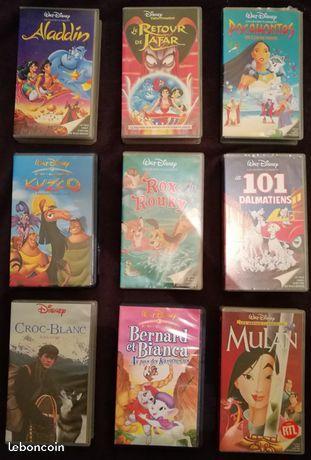 Cassettes VHS Disney