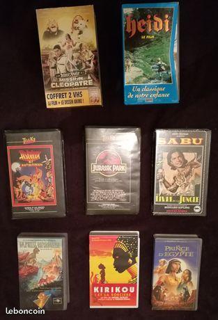 Cassettes VHS non-Disney