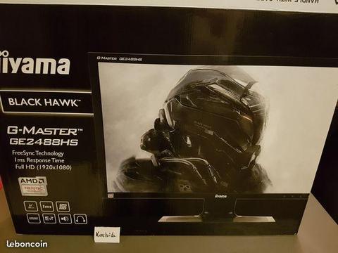 Écran gamer iiyama G-MASTER black Hawk 24 pouces