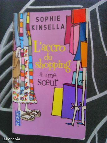 Livre l'accro du shopping a une soeur - kinsella