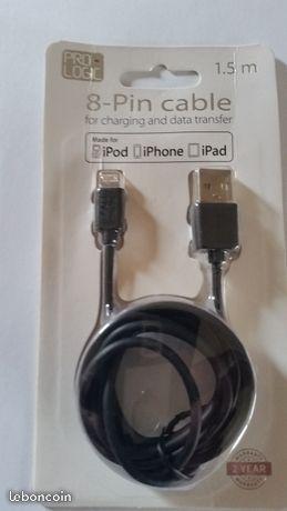 Cable chargeur ipod iphone ipad / ponto