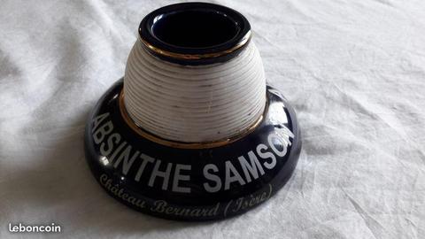 Pyrogène publicitaire ABSINTHE SAMSON en céramique