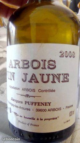 Arbois vin jaune jacques puffeney 2004/2008