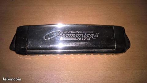 Harmonica deluxe hohner chromonica Port gratuit