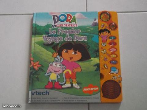 Livre interactif et musical LES AVENTURES DE DORA