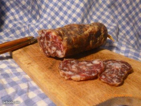 Saucisson cochon noir plein air