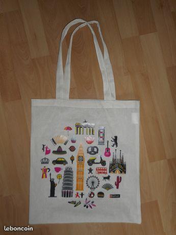 SAC / TOTE BAG Coton TEACHING TIME