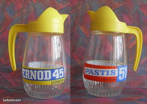 Carafe en verre Pastis 51 Pernod