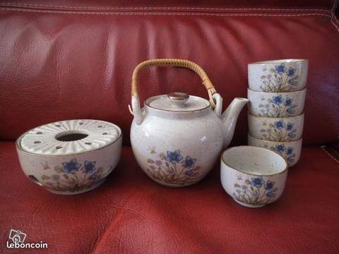 2 services à thé japonais chinois céramique