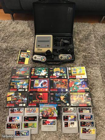 Lot super nintendo avec jeux complets