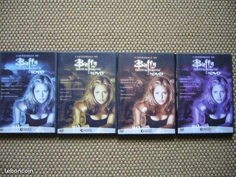 Lot de 4 DVD Buffy contre les vampires bon état