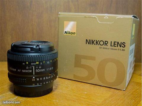 Nikon 50mm F/1.8 D AF