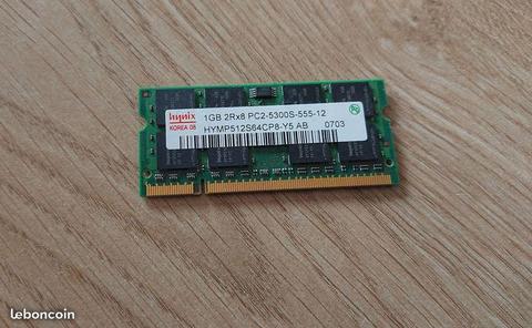 Hynix, sdram 1go DDR2, 667 MHZ